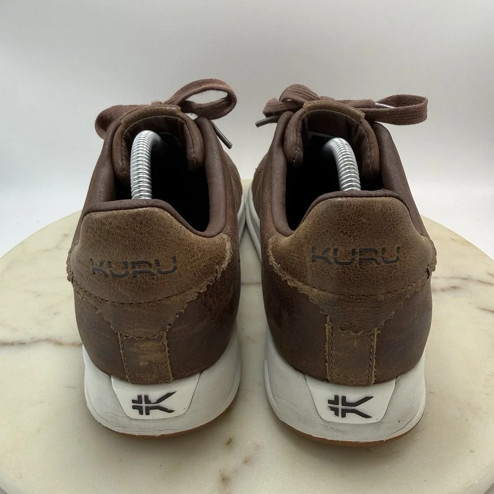 Kuru Roam Classic Court Mens Size 10.5 Brown Athletic Leather Shoes Sneakers